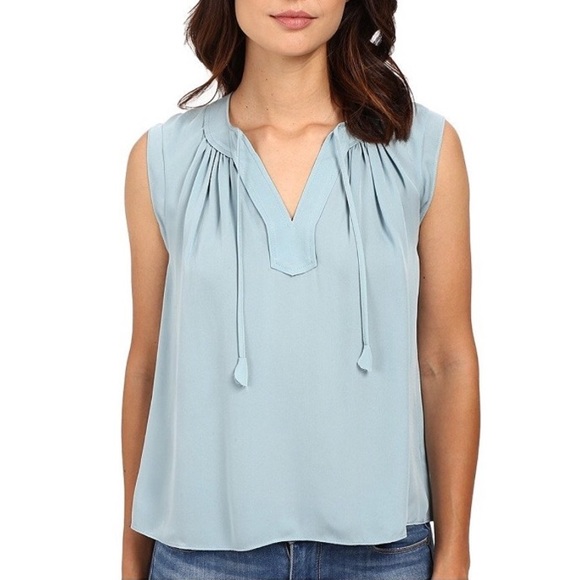 ✨HP!✨NWT Maternity-Friendly Rebecca Taylor Top - Picture 3 of 6